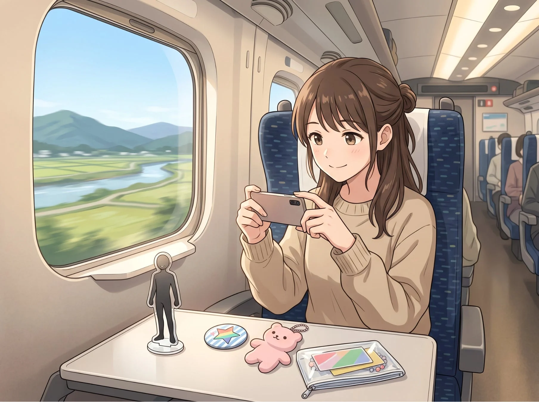 推し活旅行イメージ